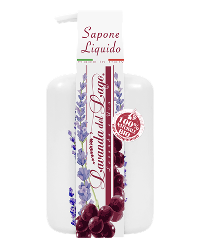 Sapone Liquido Lavanda e Uva