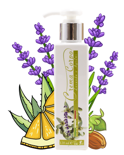 LAVANDA DEL LAGO and Citrus Fruits body cream
