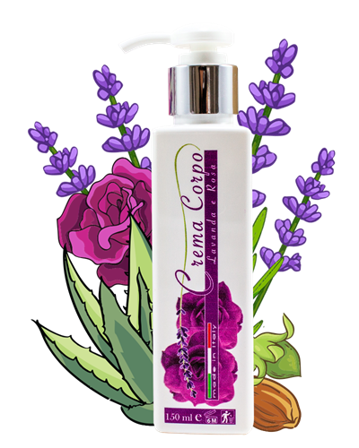 Crema corpo Lavanda e Rosa