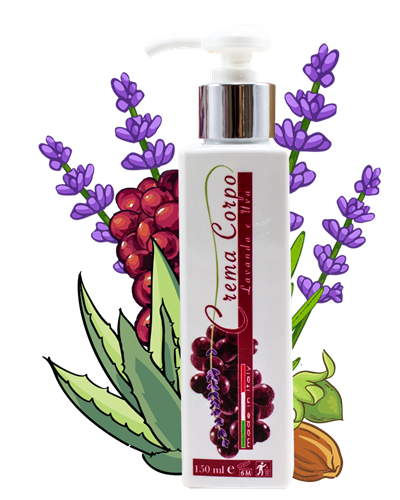 Crema corpo Lavanda e Uva