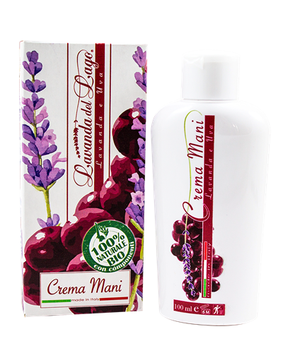 Crema mani Lavanda e Uva