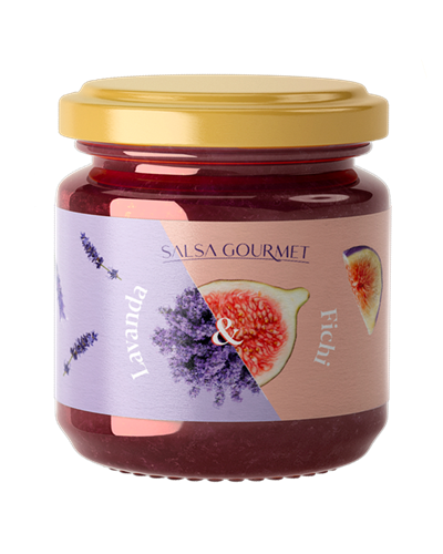 SALSA GOURMET FICHI E LAVANDA