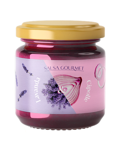 SALSA GOURMET CIPOLLE E LAVANDA