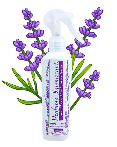 Igienizzante per tessuti Lavanda
