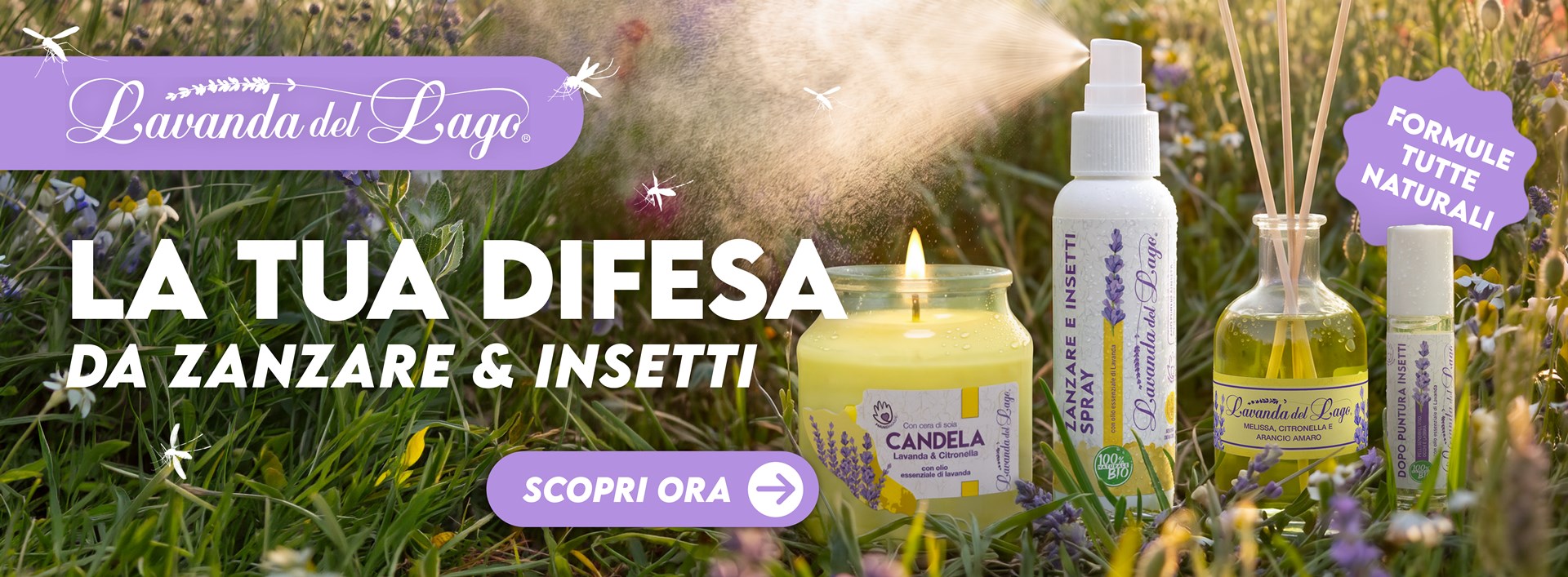 linea zanzare e insetti