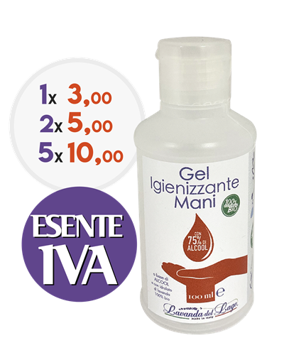 Gel igienizzante mani 100ml