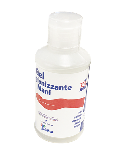 Gel igienizzante mani per Fondazione Telethon 100ml