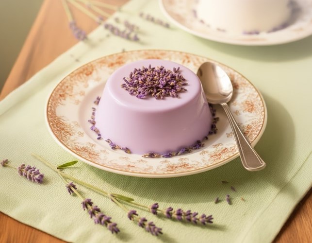 Il gusto delicato della Panna Cotta alla Lavanda
