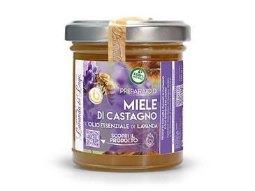 Preparato di Miele di Castagno con Olio Essenziale di Lavanda