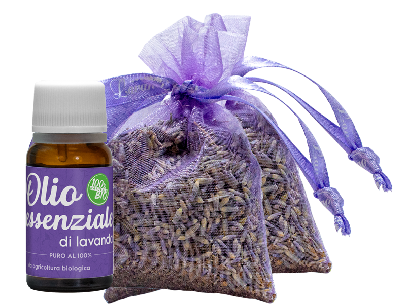 Sacchetti organza con Lavanda e Olio essenziale 