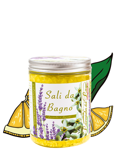 Sali da bagno Lavanda e Agrumi