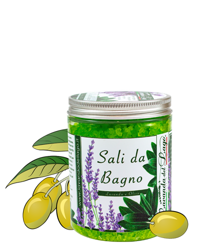 Sali da bagno Lavanda e Ulivo
