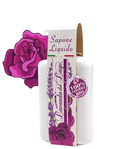 Sapone Liquido Lavanda e Rosa