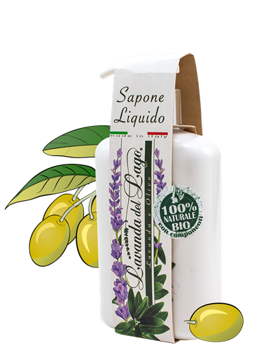 Sapone Liquido Lavanda e Ulivo