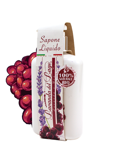 Sapone Liquido Lavanda e Uva
