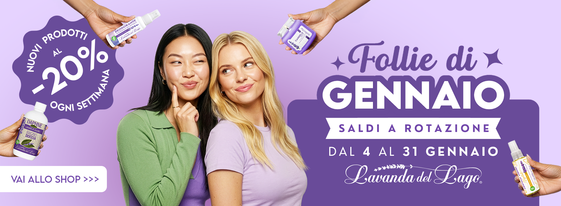 Banner Follie di gennaio