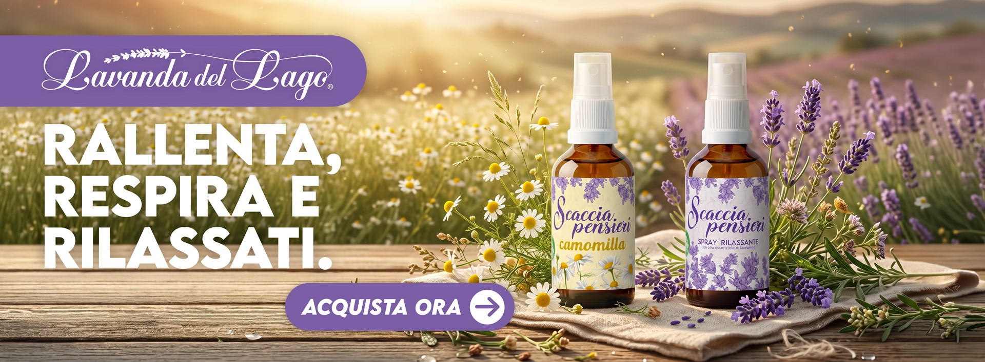 scacciapensieri camomilla + lavanda